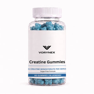 Creatine Monohydrate Gummies 60ct | Blueberry | VORYNEX