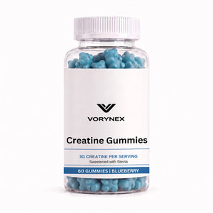 Creatine Monohydrate Gummies 60ct | Blueberry | VORYNEX