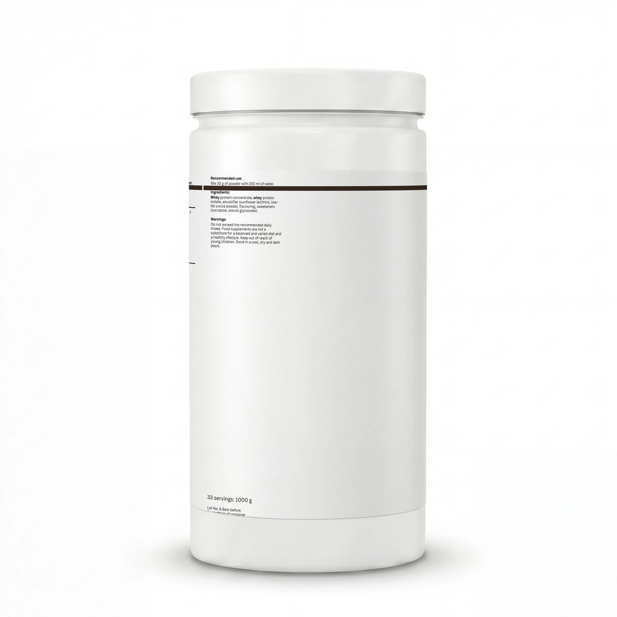 Whey Protein Schokolade 1kg | VORYNEX
