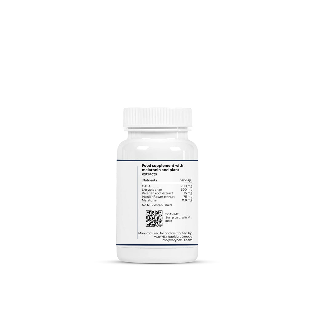 VORYNEX Sleep & Recovery Complex – Melatonin, GABA & L-Tryptophan – 60 Capsules