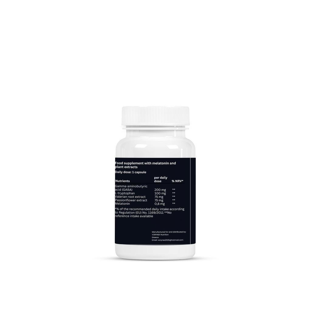 VORYNEX Sleep & Recovery Complex – Melatonin, GABA & L-Tryptophan – 60 Capsules
