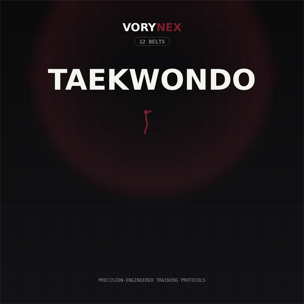 VORYNEX Taekwondo Calendar 2027 — Ψηφιακό Ημερολόγιο Ακαδημίας
