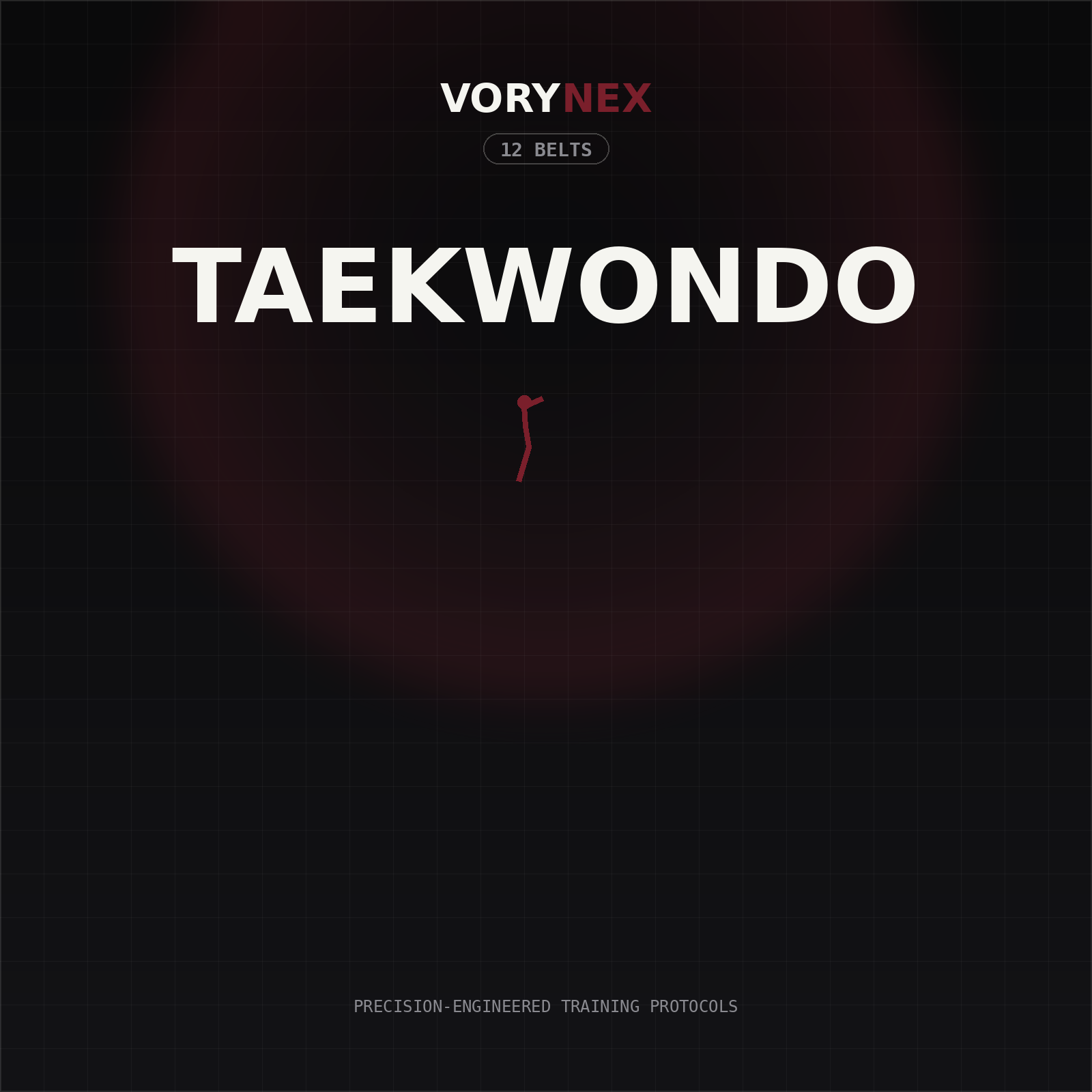 VORYNEX Taekwondo Calendar 2027 — Ψηφιακό Ημερολόγιο Ακαδημίας