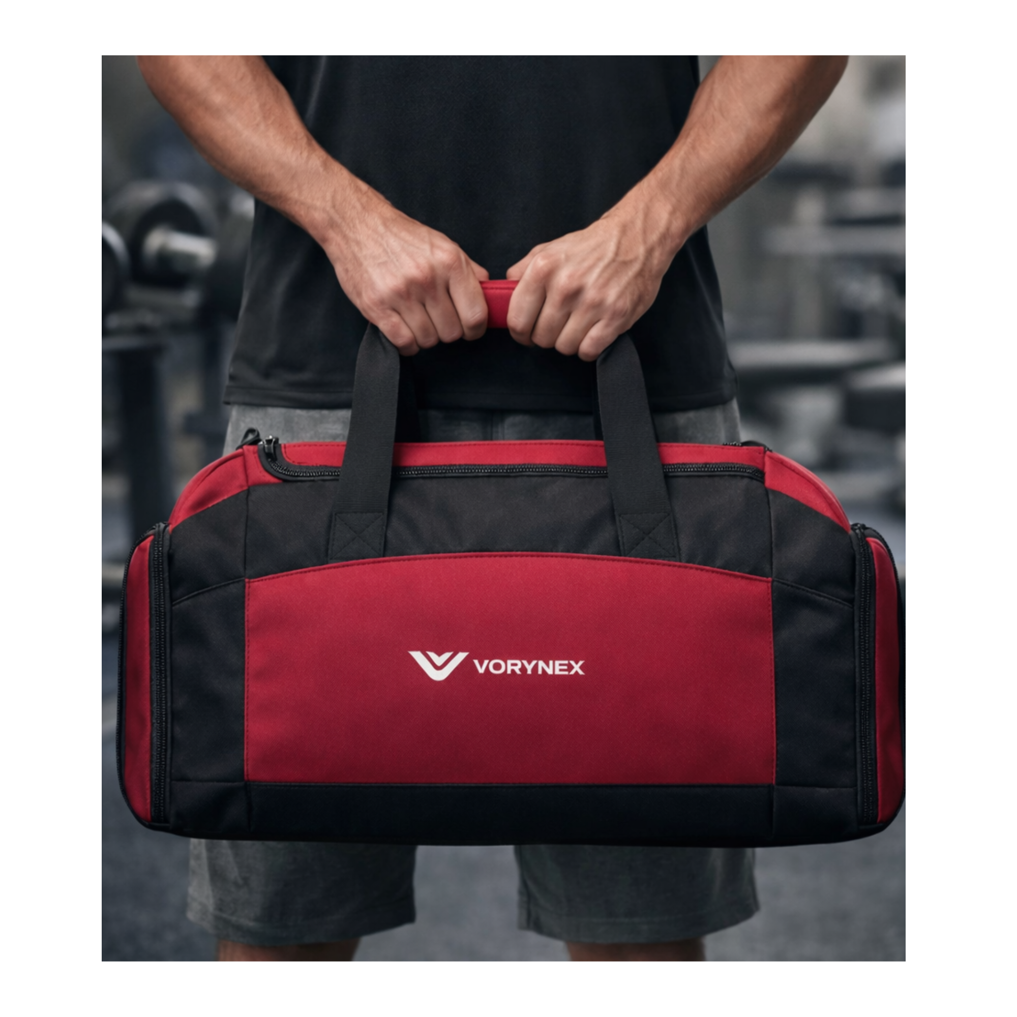 VORYNEX Performance Gym Bag – Durable Sports Duffel for Training & Travel